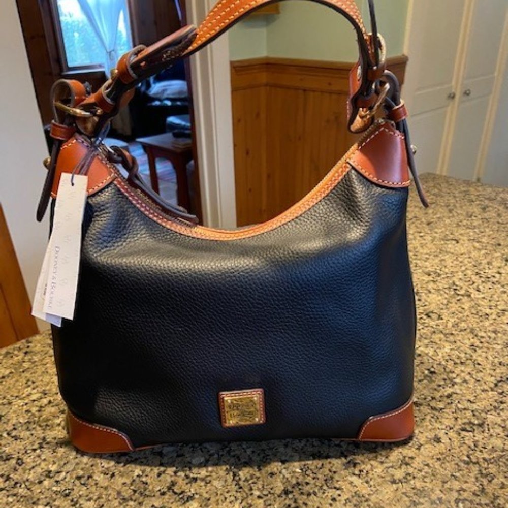 Dooney & Bourke Pebble Grain Zip Hobo - New